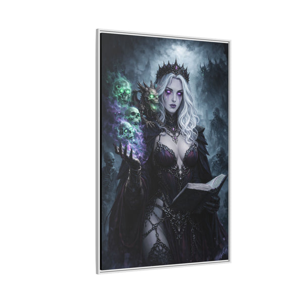Necromancy - Let There Be Pets - Framed Canvas  Fantasy Wall Art