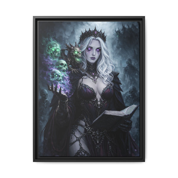 Necromancy - Let There Be Pets - Framed Canvas  Fantasy Wall Art