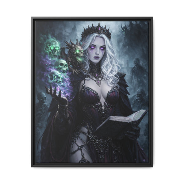 Necromancy - Let There Be Pets - Framed Canvas  Fantasy Wall Art