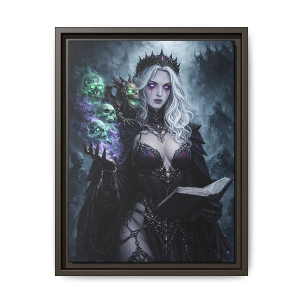 Necromancy - Let There Be Pets - Framed Canvas  Fantasy Wall Art
