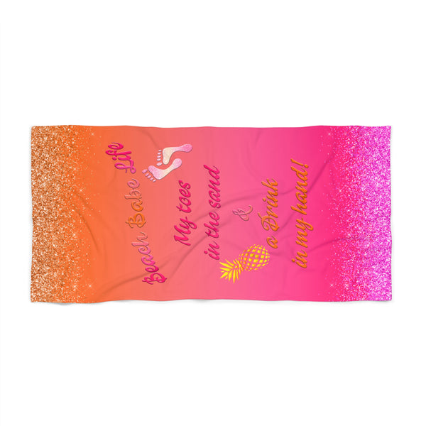 Beach Babe Life - Beach Towel