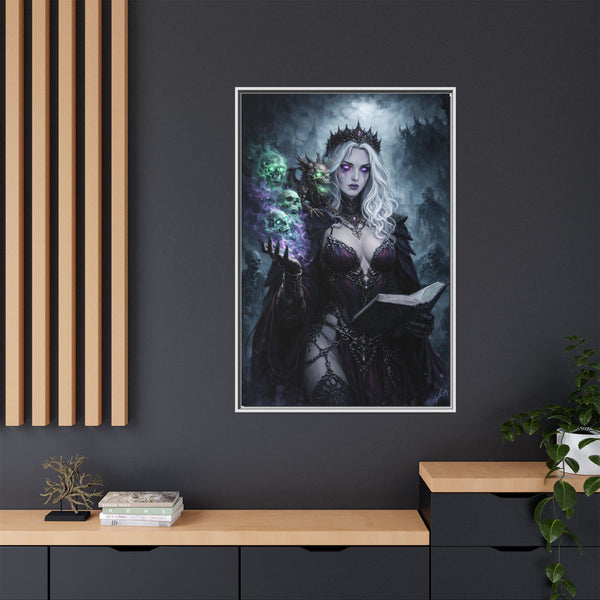 Necromancy - Let There Be Pets - Framed Canvas  Fantasy Wall Art