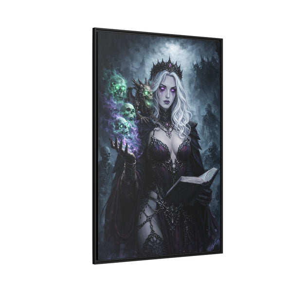 Necromancy - Let There Be Pets - Framed Canvas  Fantasy Wall Art
