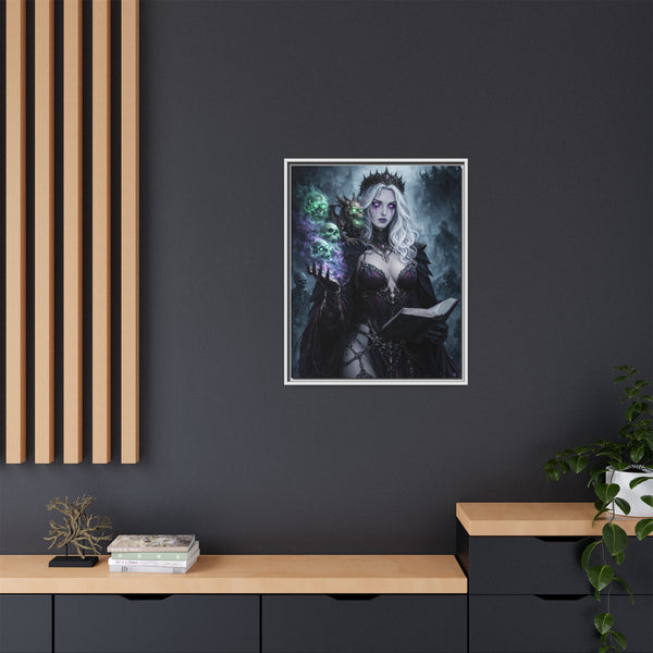 Necromancy - Let There Be Pets - Framed Canvas  Fantasy Wall Art
