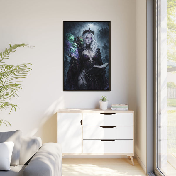 Necromancy - Let There Be Pets - Framed Canvas  Fantasy Wall Art