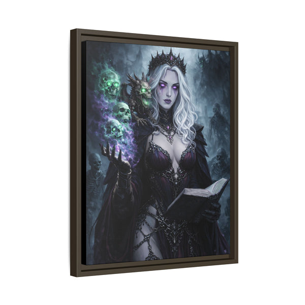 Necromancy - Let There Be Pets - Framed Canvas  Fantasy Wall Art
