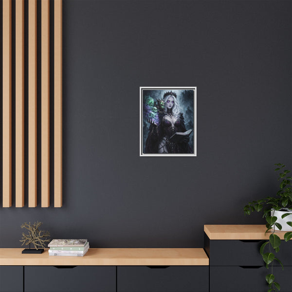 Necromancy - Let There Be Pets - Framed Canvas  Fantasy Wall Art