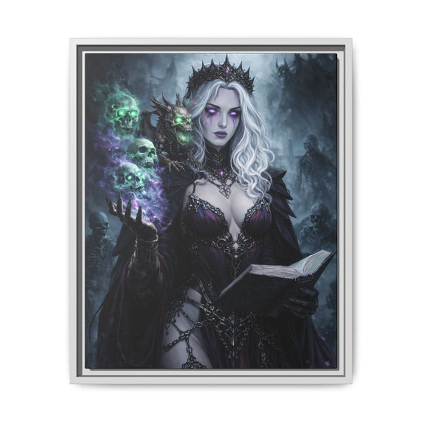 Necromancy - Let There Be Pets - Framed Canvas  Fantasy Wall Art