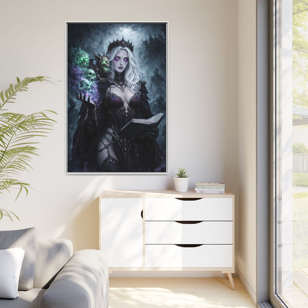 Necromancy - Let There Be Pets - Framed Canvas  Fantasy Wall Art