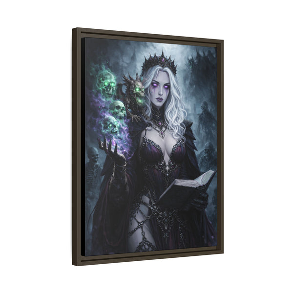 Necromancy - Let There Be Pets - Framed Canvas  Fantasy Wall Art