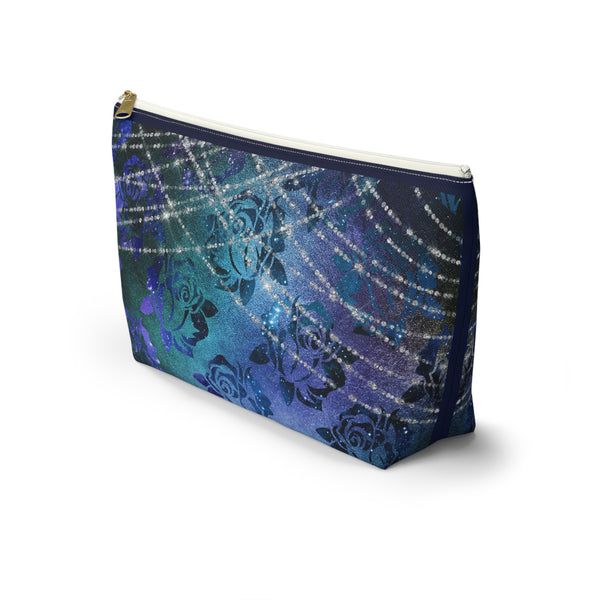 Cosmic Rose Cosmetic Bag