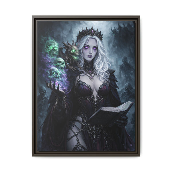 Necromancy - Let There Be Pets - Framed Canvas  Fantasy Wall Art