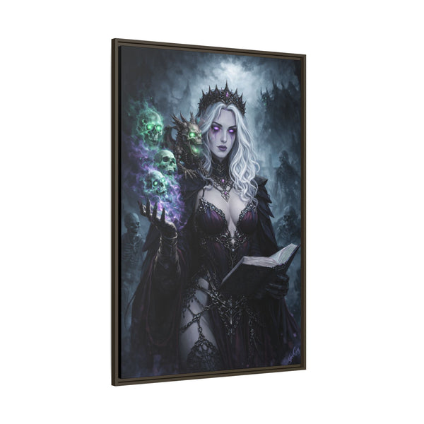 Necromancy - Let There Be Pets - Framed Canvas  Fantasy Wall Art