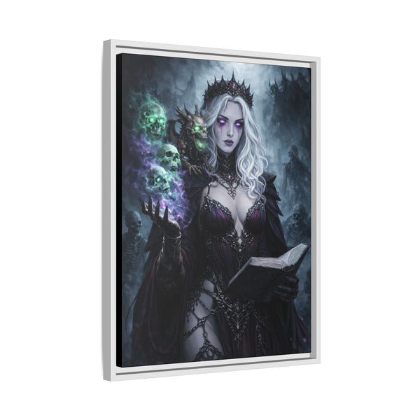 Necromancy - Let There Be Pets - Framed Canvas  Fantasy Wall Art