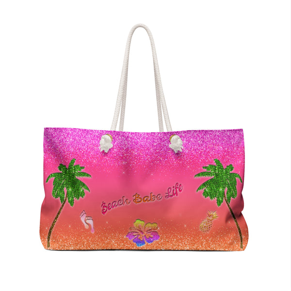 Beach Babe Life  —  Weekender Bag Travel Tote