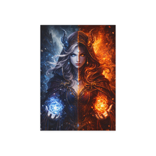 Fire & Ice Sorceress Playing Cards