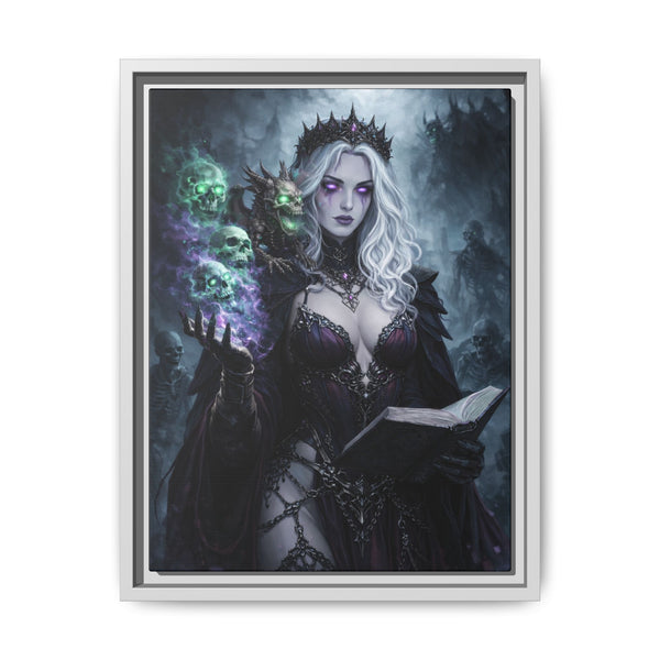 Necromancy - Let There Be Pets - Framed Canvas  Fantasy Wall Art