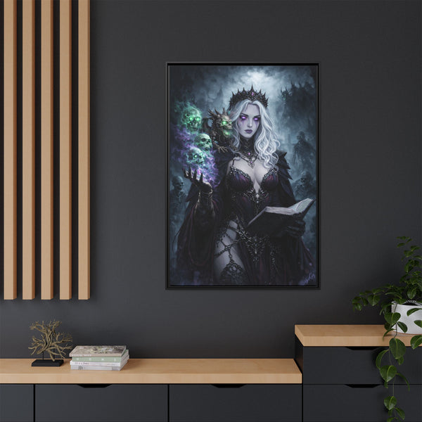Necromancy - Let There Be Pets - Framed Canvas  Fantasy Wall Art