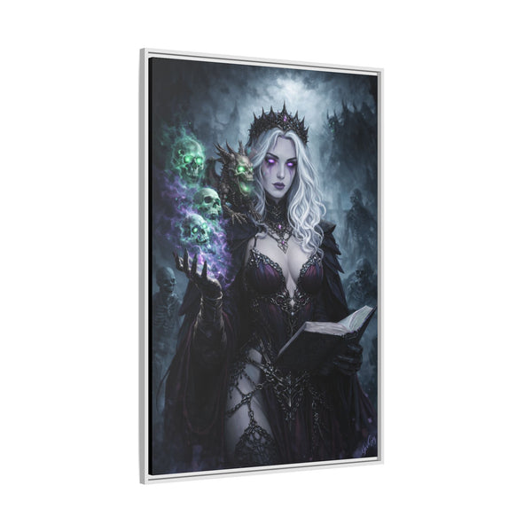 Necromancy - Let There Be Pets - Framed Canvas  Fantasy Wall Art
