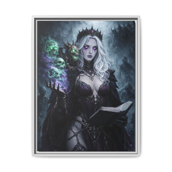 Necromancy - Let There Be Pets - Framed Canvas  Fantasy Wall Art