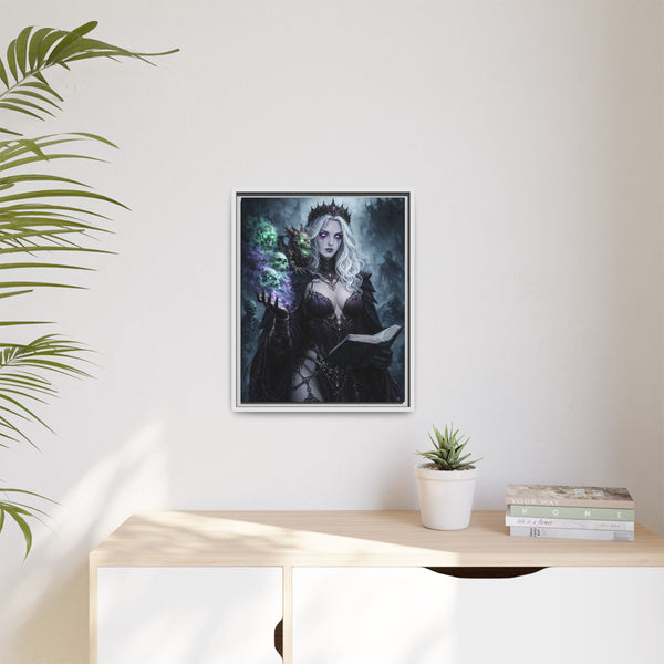 Necromancy - Let There Be Pets - Framed Canvas  Fantasy Wall Art
