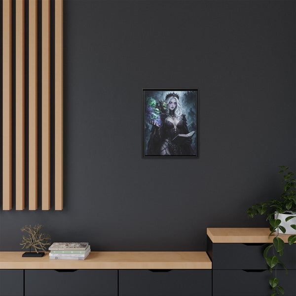 Necromancy - Let There Be Pets - Framed Canvas  Fantasy Wall Art