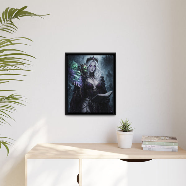 Necromancy - Let There Be Pets - Framed Canvas  Fantasy Wall Art