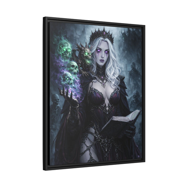 Necromancy - Let There Be Pets - Framed Canvas  Fantasy Wall Art