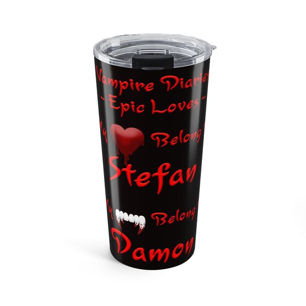 Vampire Diaries Stefan & Damon Epic Love - 20oz Insulated Stainless Steel Tumbler