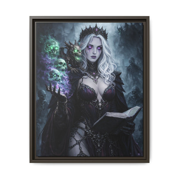 Necromancy - Let There Be Pets - Framed Canvas  Fantasy Wall Art