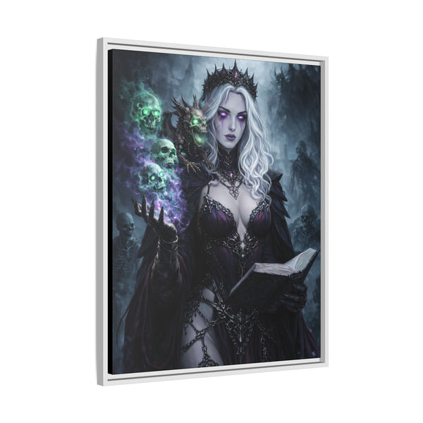 Necromancy - Let There Be Pets - Framed Canvas  Fantasy Wall Art