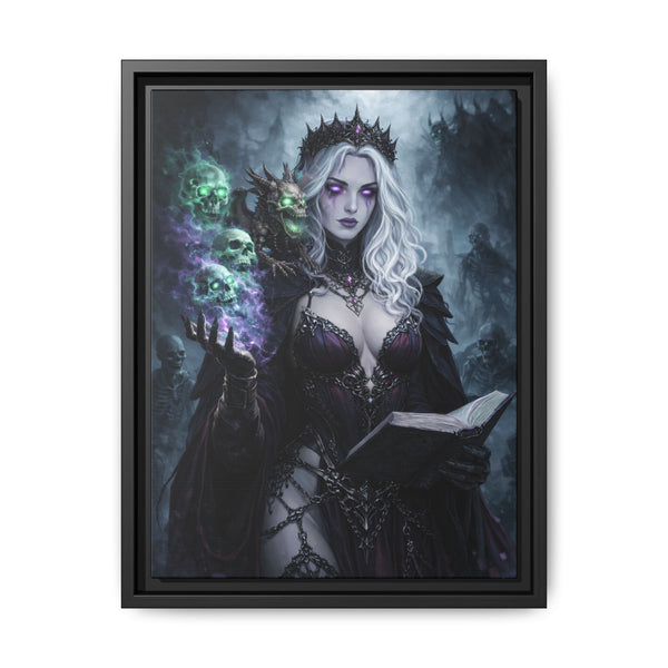 Necromancy - Let There Be Pets - Framed Canvas  Fantasy Wall Art