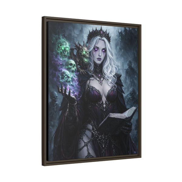 Necromancy - Let There Be Pets - Framed Canvas  Fantasy Wall Art