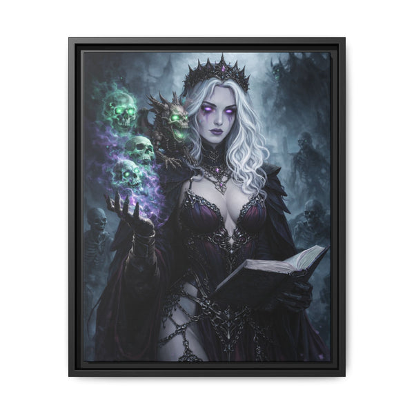 Necromancy - Let There Be Pets - Framed Canvas  Fantasy Wall Art