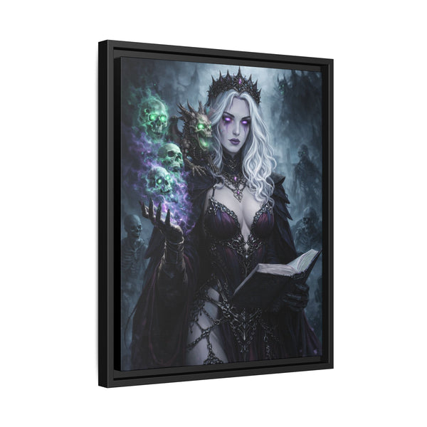 Necromancy - Let There Be Pets - Framed Canvas  Fantasy Wall Art