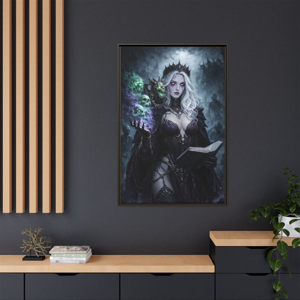 Necromancy - Let There Be Pets - Framed Canvas  Fantasy Wall Art