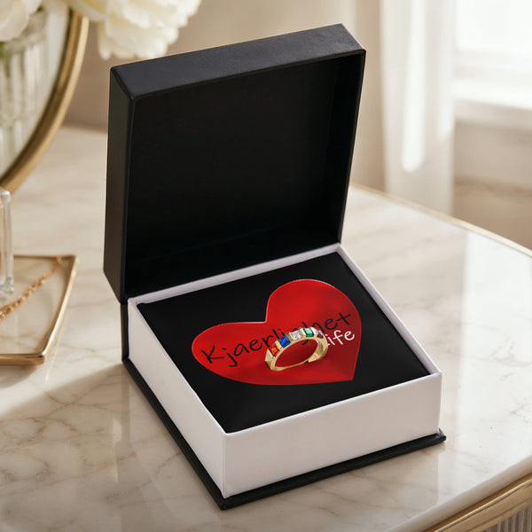 Women's Stackable Birthstone Ring