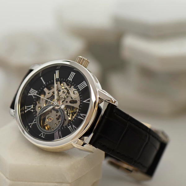 Luxury Men's Openwork Watch