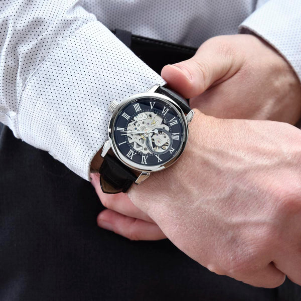 Luxury Men's Openwork Watch