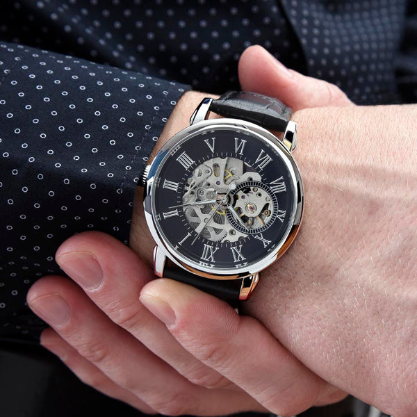 Luxury Men's Openwork Watch