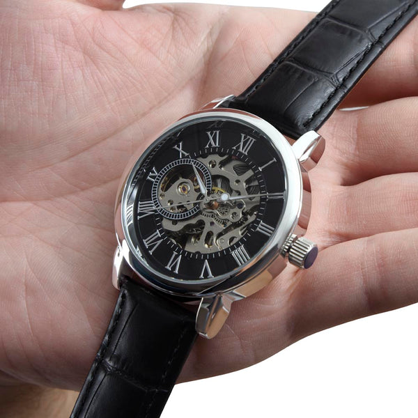 Luxury Men's Openwork Watch