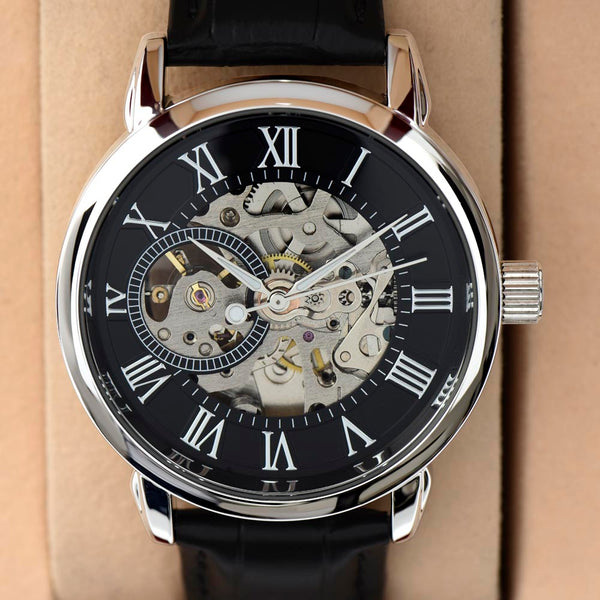 Luxury Men's Openwork Watch