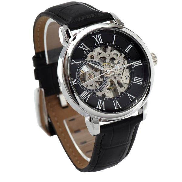 Luxury Men's Openwork Watch