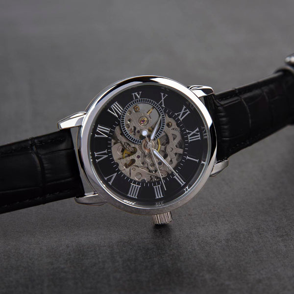 Luxury Men's Openwork Watch