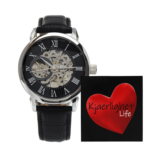 Luxury Men's Openwork Watch