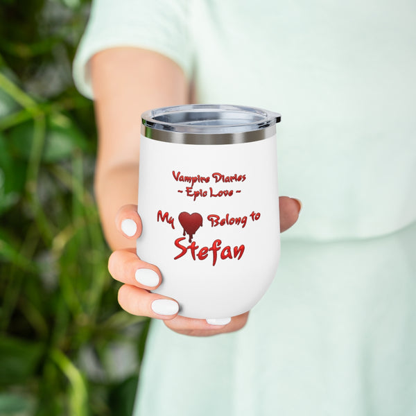 Vampire Diaries - Epic Love Stefan - 12oz Insulated Wine Tumbler