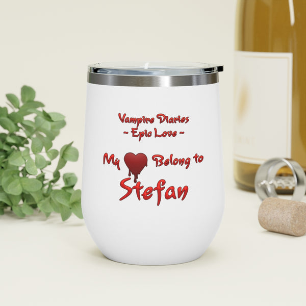 Vampire Diaries - Epic Love Stefan - 12oz Insulated Wine Tumbler