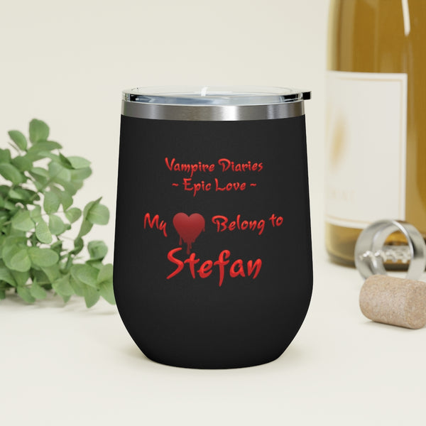 Vampire Diaries - Epic Love Stefan - 12oz Insulated Wine Tumbler