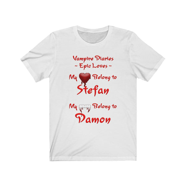 Vampire Diaries - Epic Loves - Unisex Jersey Short Sleeve Tee