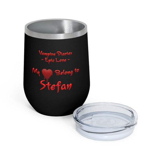 Vampire Diaries - Epic Love Stefan - 12oz Insulated Wine Tumbler